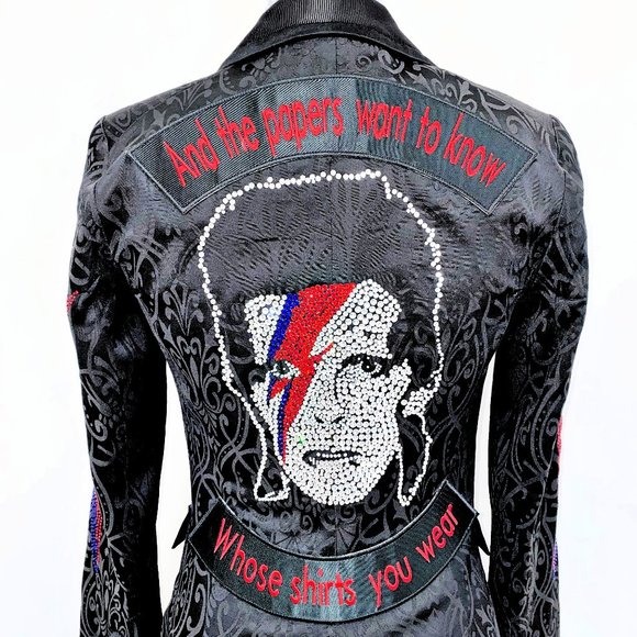 TRIBUTE ROCK REVIVAL - David Bowie Tribute Jacket - Picture 1 of 9